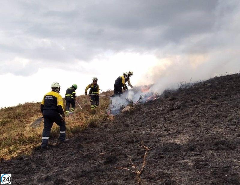 El Gobierno de Navarra refuerza el Servicio de Bomberos ante la temporada invernal de incendios forestales