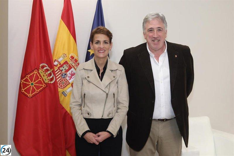 Chivite y Asiron evalúan opciones conjuntas para resolver problemática de vivienda en Pamplona