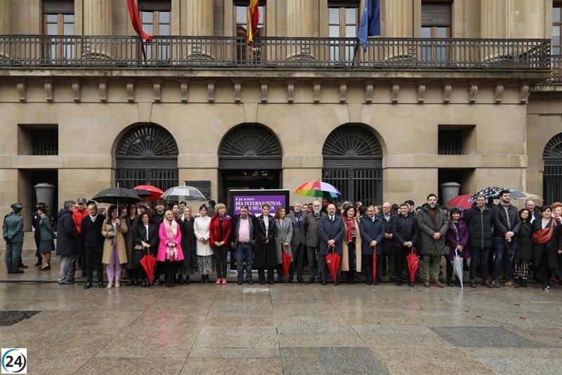 Políticos de Navarra se unen en el Día de la Mujer