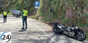 Motorista de 57 años resulta herido en accidente en Baztan