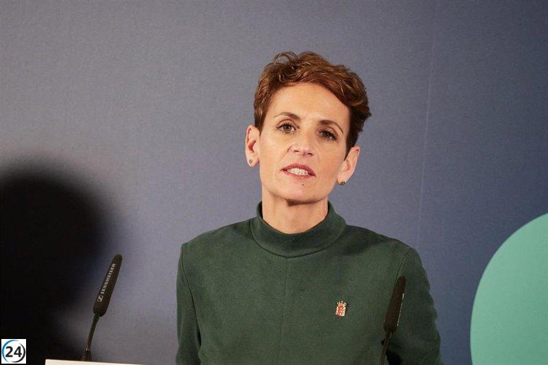 Chivite agradece a Sánchez por renovar la política y distanciarla de la corrupción