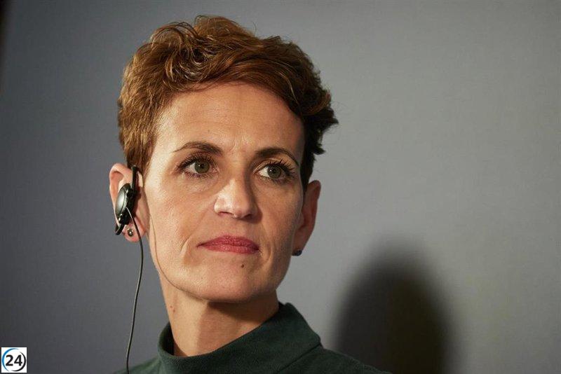 Chivite asegura que el Gobierno de Navarra ha logrado estabilidad y avances en su primer año de legislatura.