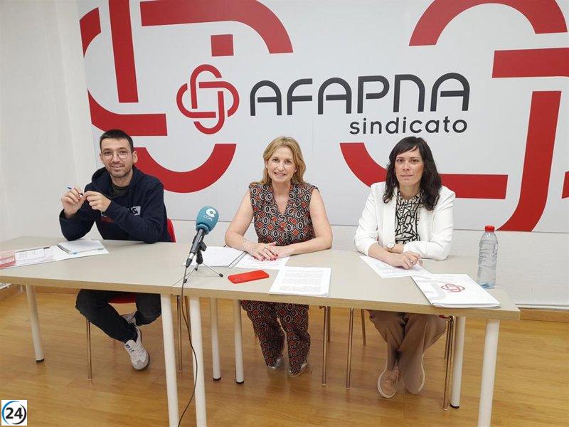 Afapna reúne apoyo para impulsar la carrera profesional docente en Navarra.