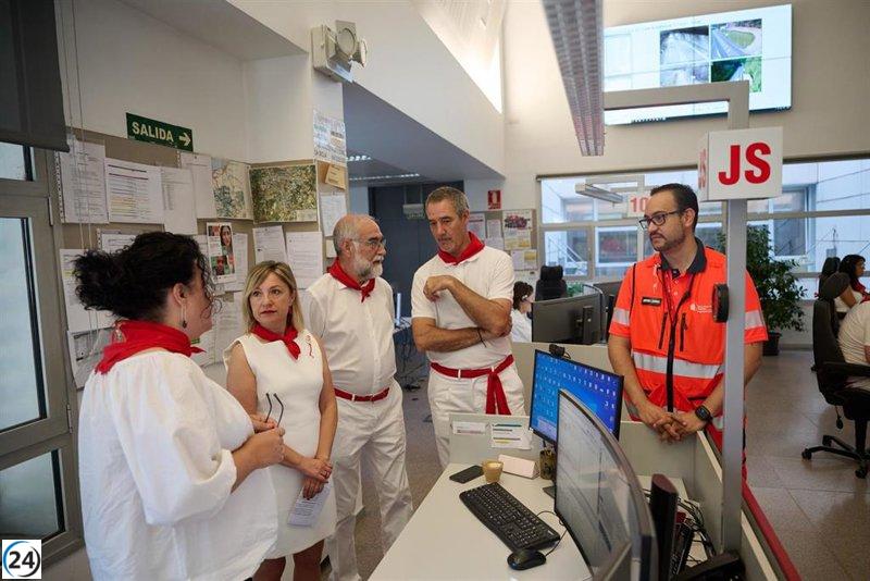 San Fermín: Emergencias de Navarra atiende más de 10.000 llamadas.