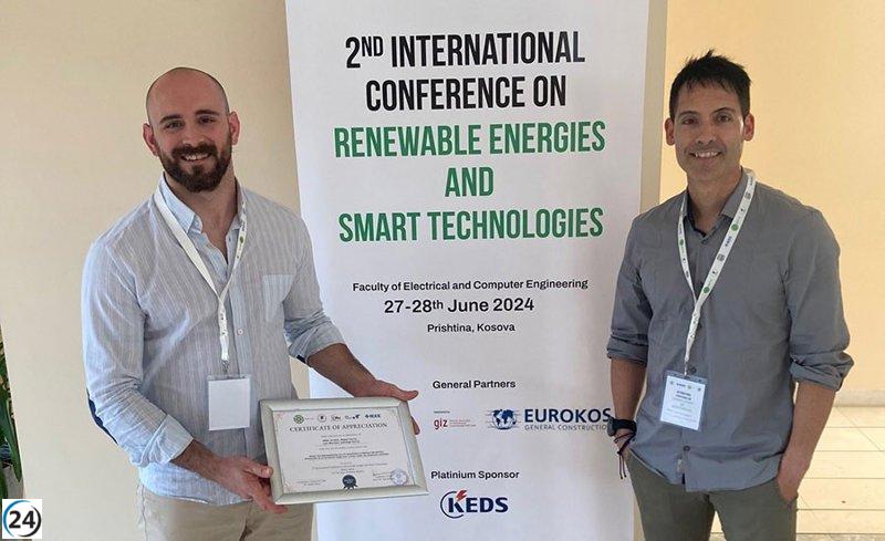 Investigadores de la UPNA destacan en congreso de energías renovables.