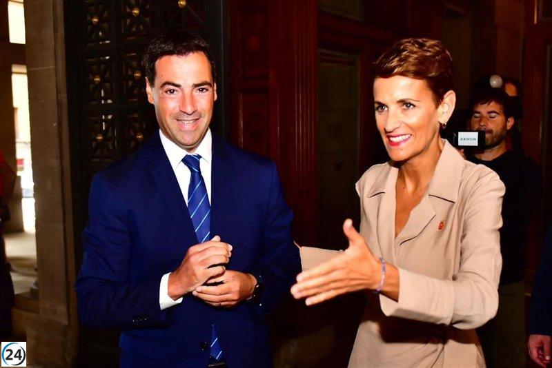 Chivite y Pradales aseguran que la UE respalda la 