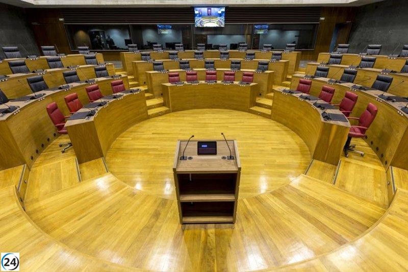 El Parlamento de Navarra lamenta profundamente las pérdidas por la DANA.