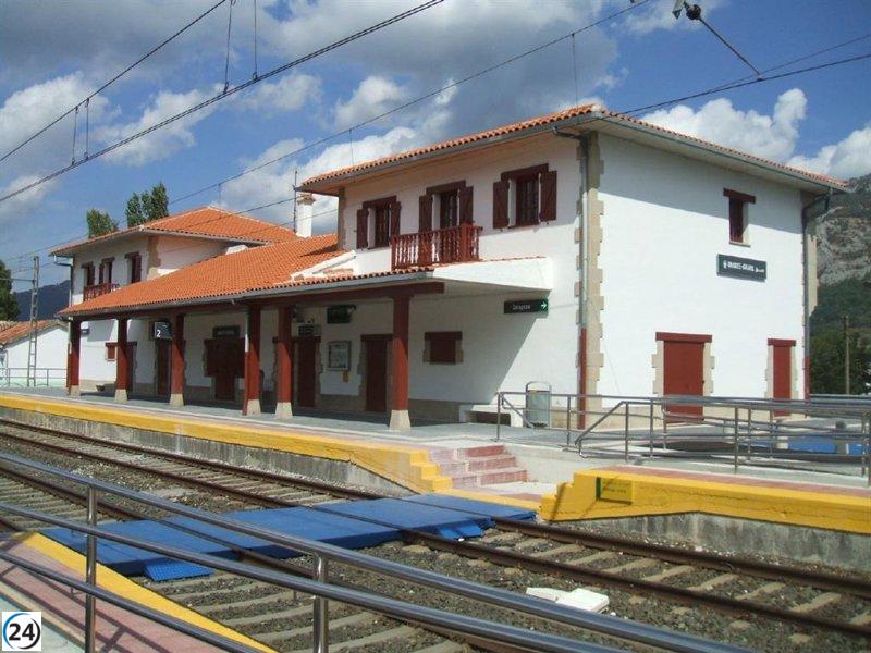 El Gobierno destina 19,7 millones para ampliar las vías de apartado en Caparroso, Carrascal y Uharte-Arakil.