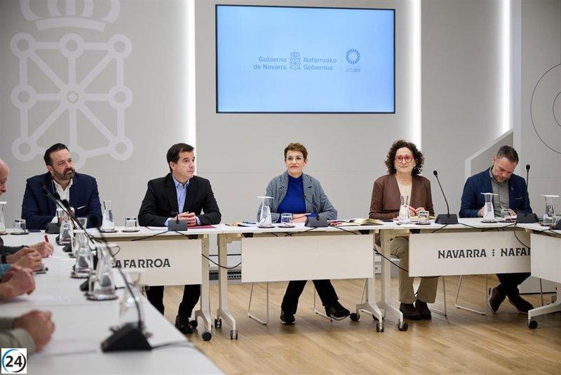 Chivite se compromete a explorar opciones viables en las negociaciones entre Navarra, el Estado y BSH.