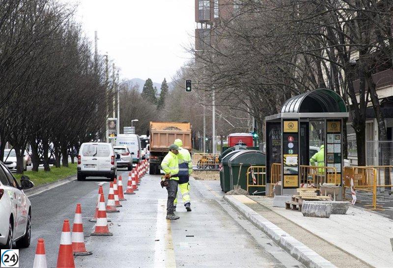 Cortes de tráfico en Pío XII por obras de asfaltado el 1 y 2 de abril.