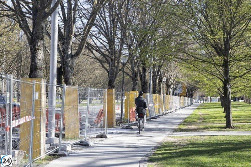 Cierre de tramo entre Sancho el Fuerte y avenida del Ejército por labores de asfaltado el martes y miércoles.