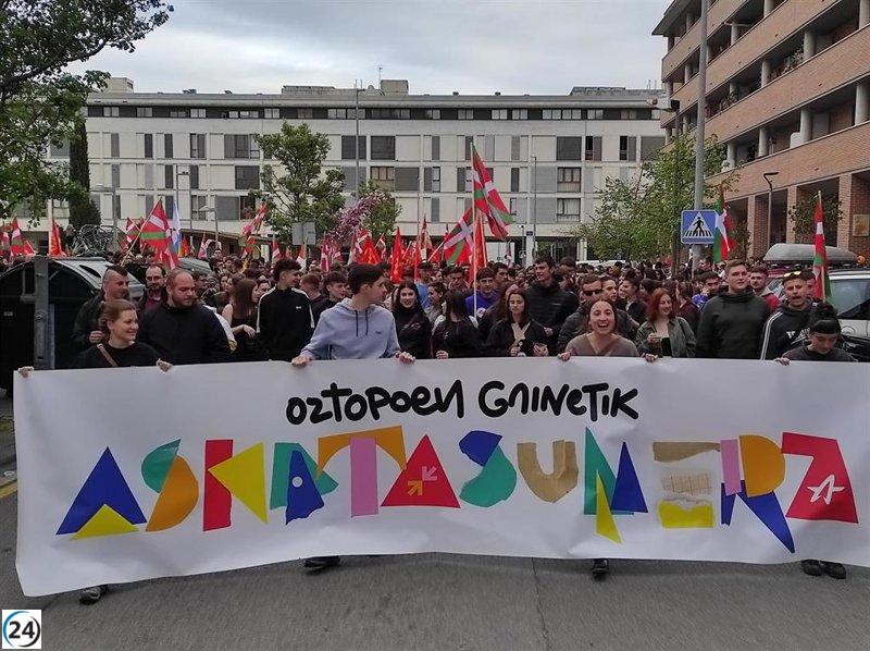 Ernai se pronuncia en Berriozar tras adaptar sus actividades por la acción de la Audiencia Nacional.