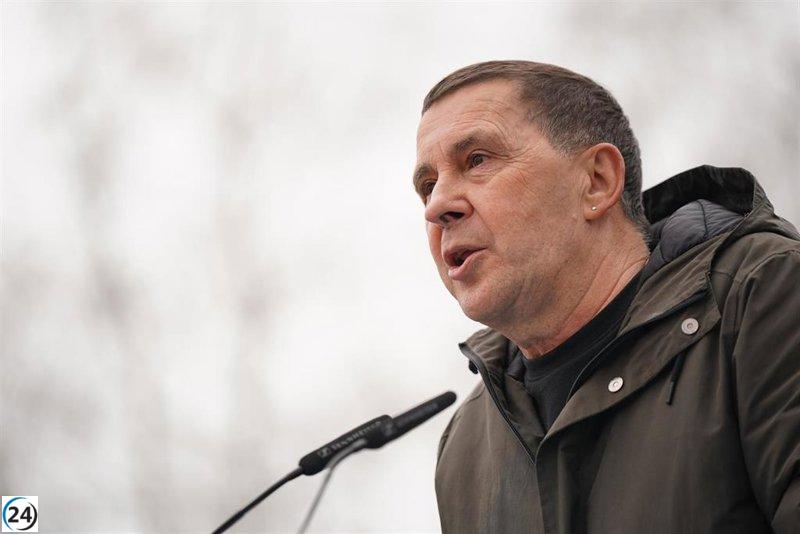 Otegi afirma que la lucha del pueblo vasco por su soberanía es imparable.