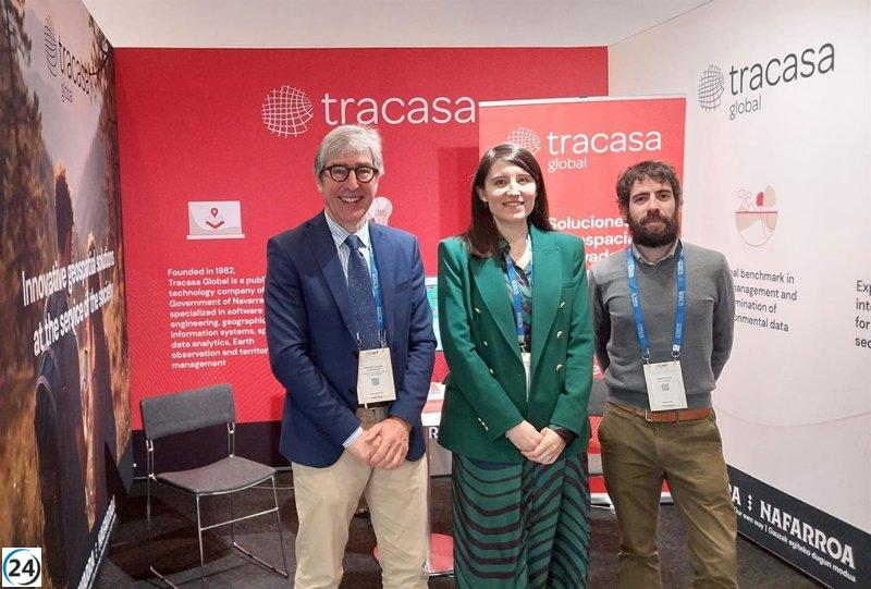 Tracasa Global destaca su oferta de IA en el Geospatial World Forum.