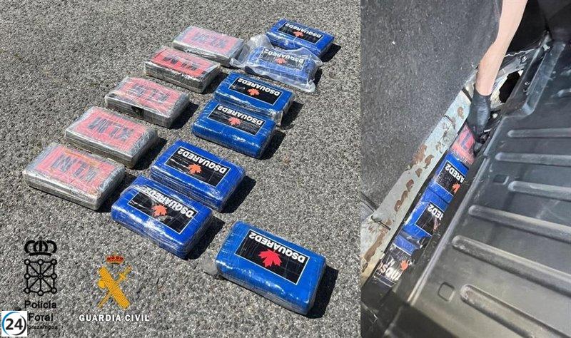 Cae una red de distribución de cocaína en Navarra.