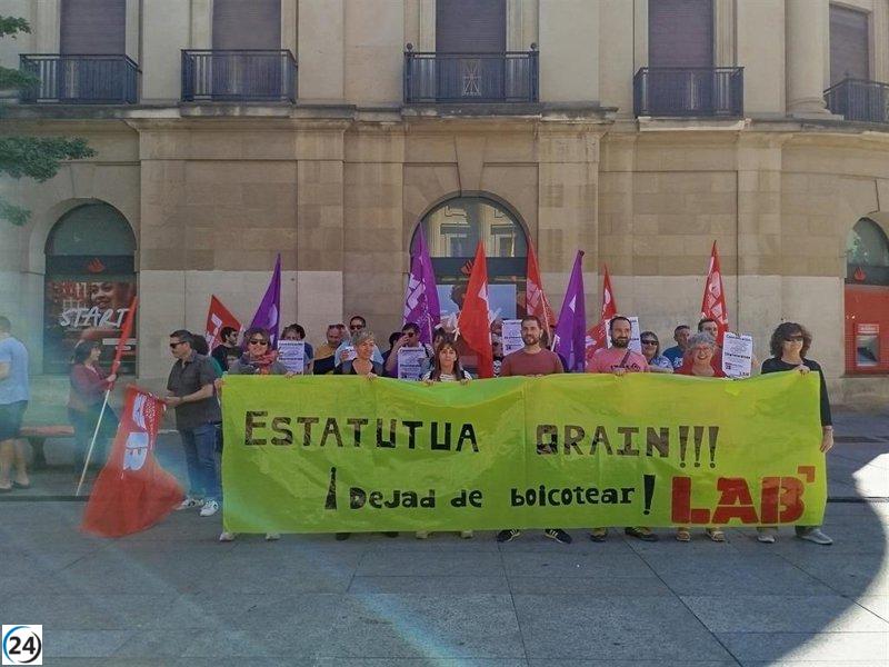 LAB denuncia estancamiento del Estatuto de Función Pública y exige a Taberna que tome acción para su avance.
