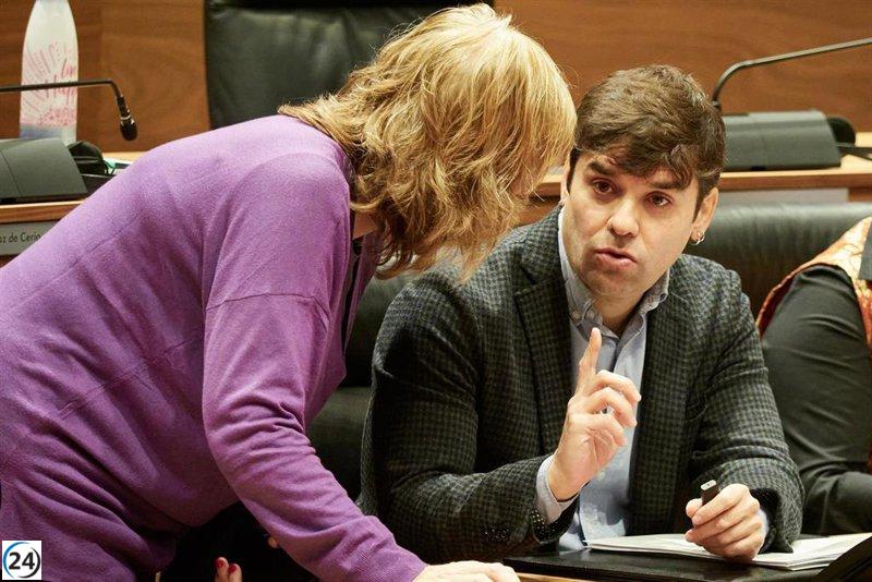 Azcona destaca la firme posición del Gobierno foral a favor de la oficialización del euskera en la UE.