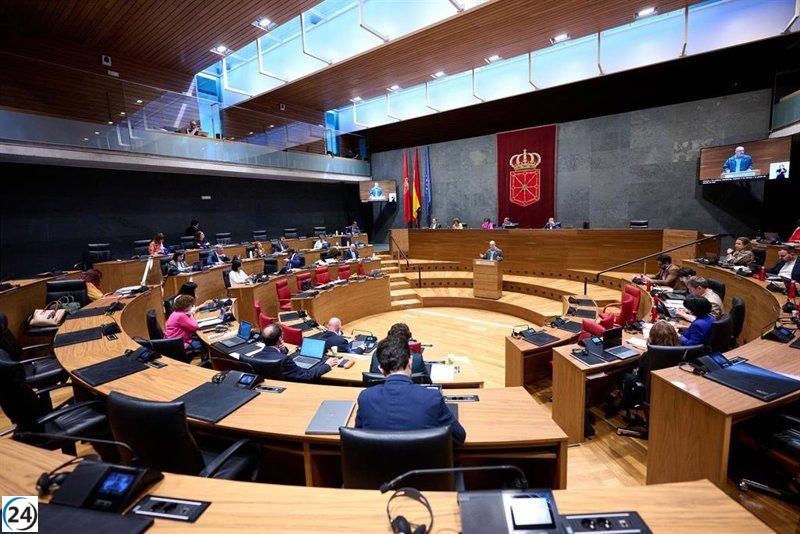 Parlamento de Navarra denuncia la situación en Gaza y exige alto el fuego urgente.