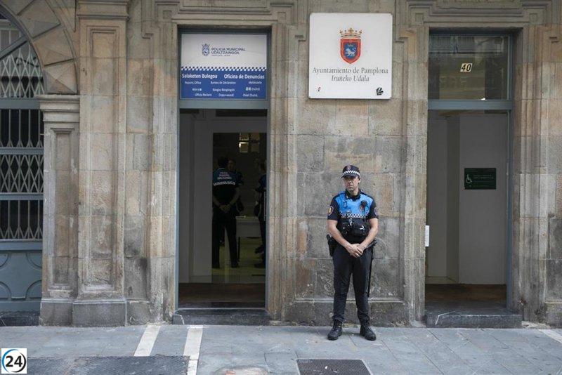 La Policía Municipal inaugurará su oficina de denuncias en la calle Zapatería durante Sanfermines, operando de 16 a 24 horas.