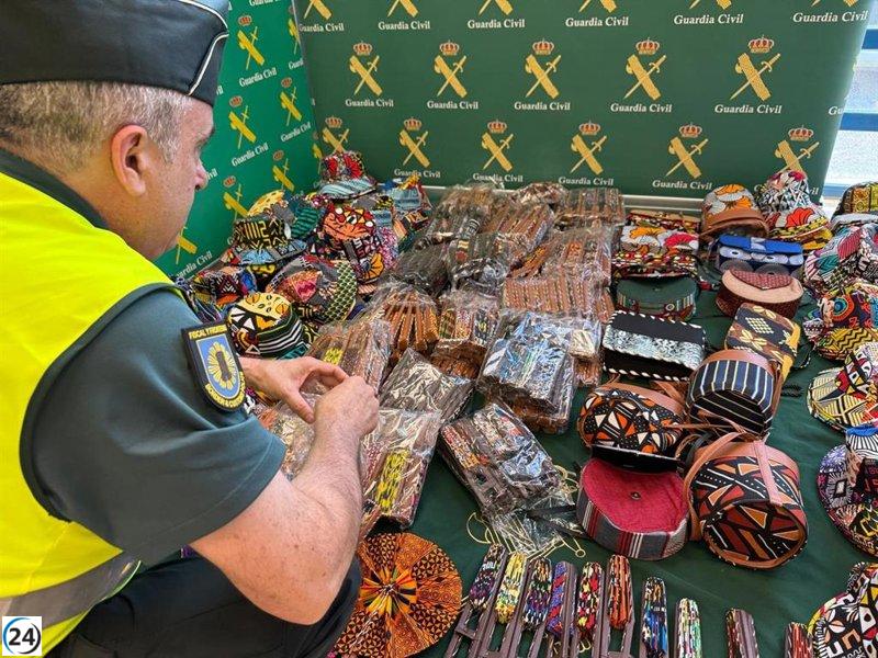 La Guardia Civil realiza un operativo en Noáin y confiscó mercancía para el mercado negro en San Fermín.
