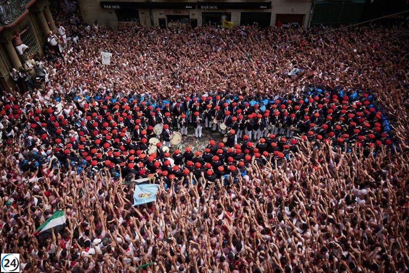 Más de 1,8 millones celebran Sanfermines en un ambiente de respeto y camaradería.