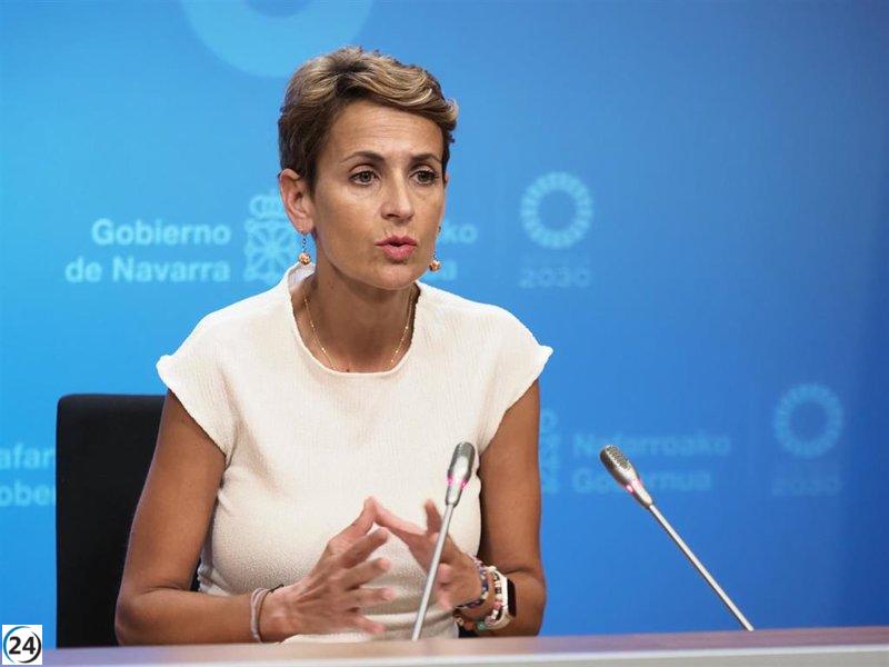 Chivite promete informar a municipios sobre nuevos recursos para menores no acompañados.