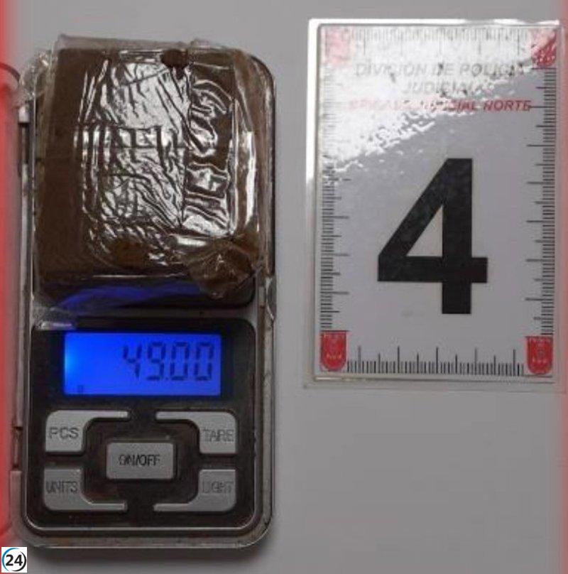 Detenidos tres sospechosos de narcotráfico en Pamplona, Elizondo y Noáin.