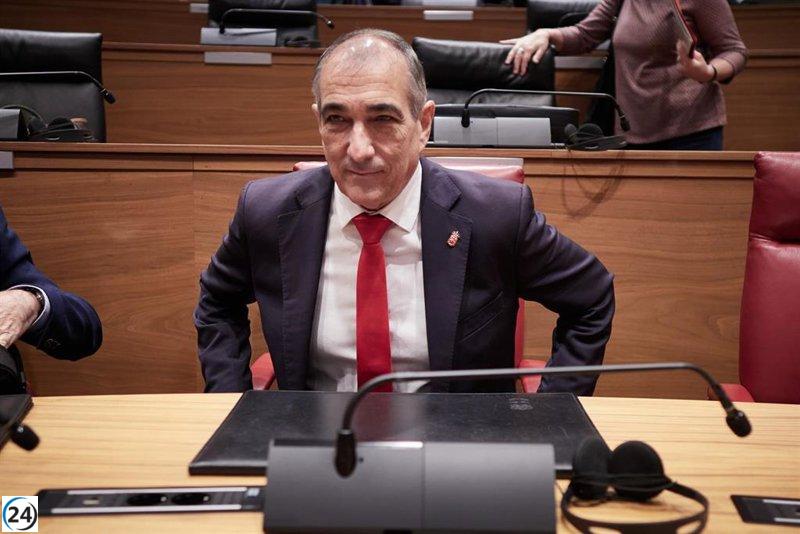 Óscar Chivite niega haber encontrado al presidente de la mesa de Belate tras la investigación.