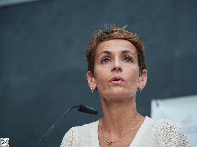 Chivite denuncia que la comisión investigadora busca desviar la atención y promover una falsa narrativa.