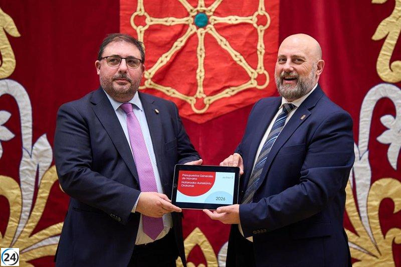 El Parlamento de Navarra comienza hoy el proceso para aprobar los Presupuestos de 2026.