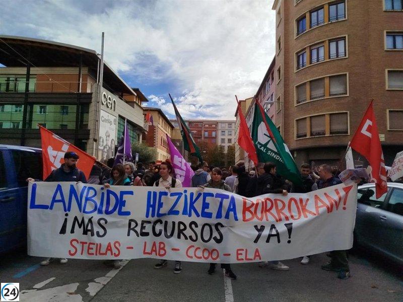 Casi el 25% de los docentes de FP pública se suman a la huelga.