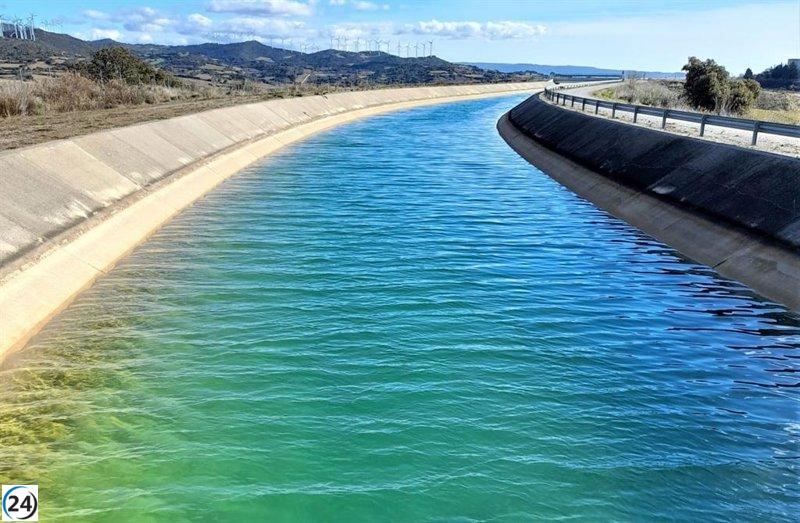 Se autoriza la segunda fase del Canal de Navarra, que irrigará más de 20.000 hectáreas.