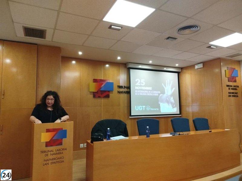 UGT alerta sobre la elevada incidencia de violencia de género en Navarra, superando la media nacional.