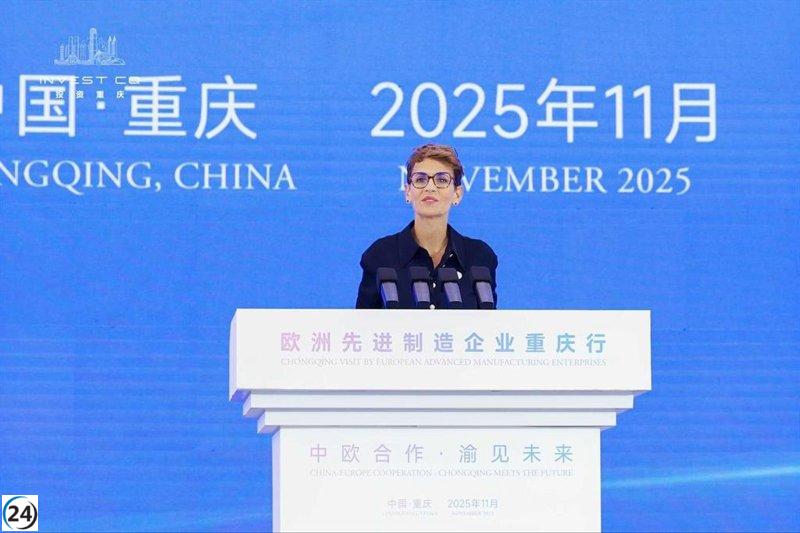 Chivite busca fortalecer lazos económicos y culturales con China.