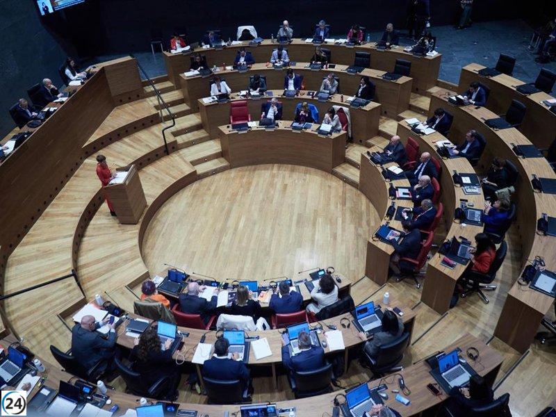 Se registran 814 enmiendas al proyecto de Presupuestos de Navarra 2026.