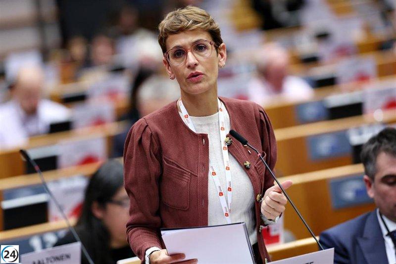 Chivite insta en el Comité Europeo a salvaguardar los principios democráticos.