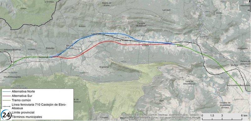 Transportes presenta al público el estudio del primer tramo de la conexión Navarra-Y Vasca.