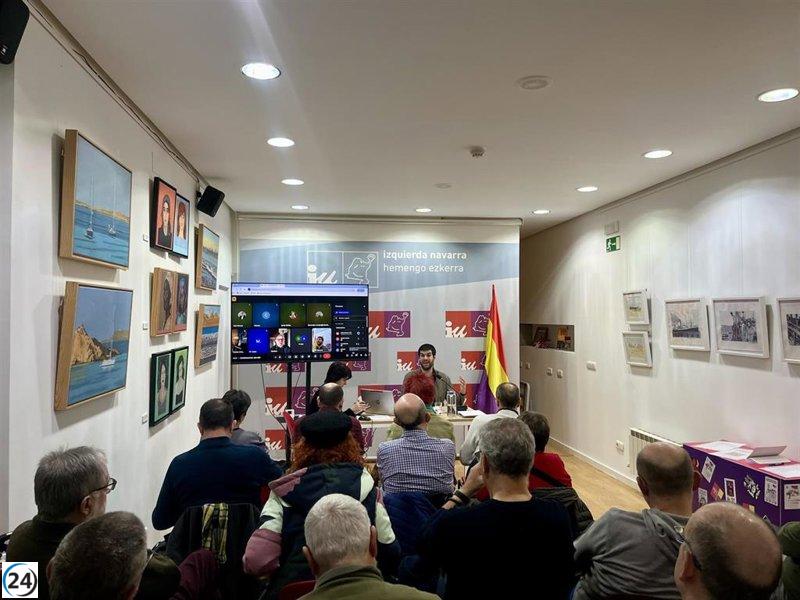 Izquierda Unida sugiere actualizar Contigo-Zurekin para mediados de 2026.