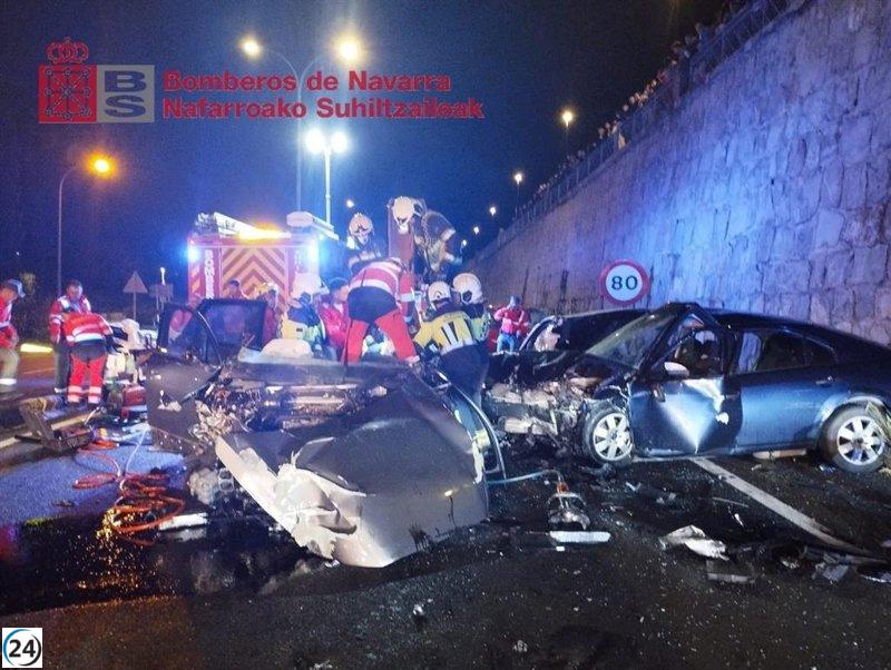 Detenido el culpable del trágico accidente en Zizur que costó la vida a una mujer.