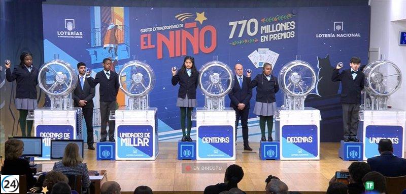 Navarros destinarán 13,01 euros en el Sorteo de 'El Niño' 2026.