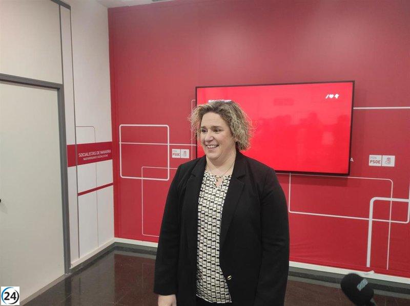 Iso (PSN) aplaude la incorporación de tres miembros de la Ejecutiva socialista al Gobierno foral.