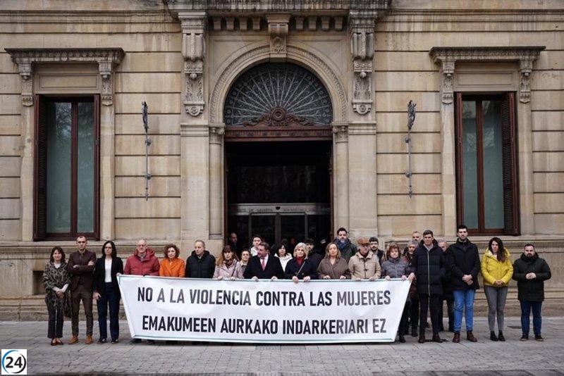 Parlamento de Navarra expresa su rechazo tras asesinato por violencia de género en Las Palmas.