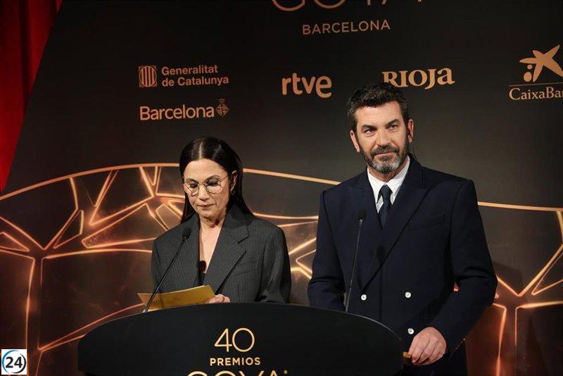 Dos navarros compiten en la 40ª edición de los Goya.