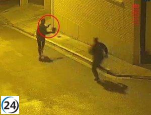 Joven arrestado por asaltar una churrería en Cascante con arma de fuego.