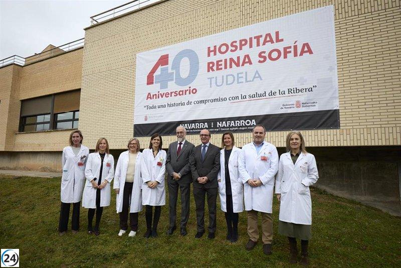 El Hospital Reina Sofía de Tudela celebra su 40 aniversario en 2026.