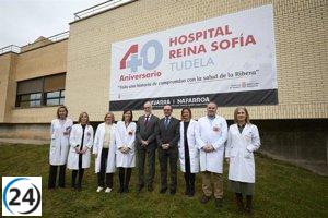 El Hospital Reina Sofía de Tudela celebra su 40 aniversario en 2026.