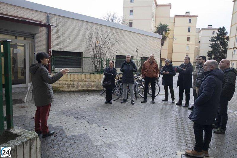 Pamplona destina 250.000 euros a renovar la cubierta del Centro Comunitario Ilargienea.