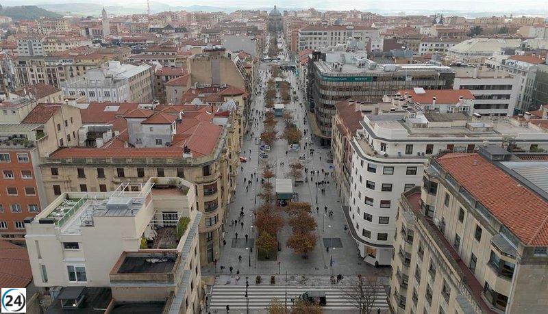 Pamplona supera los 213.500 habitantes gracias al crecimiento de Lezkairu, Mendillorri y Etxabakoitz.