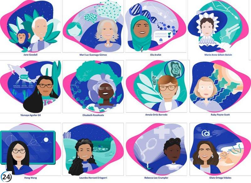 Veintidós negocios en Pamplona celebran el Día de la Mujer y la Niña en la Ciencia con una nueva iniciativa.