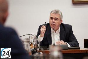 Cerdán asegura que trató con la izquierda abertzale la moción en Pamplona, pero niega haber llegado a un acuerdo con Otegi sobre el Gobierno de Navarra.